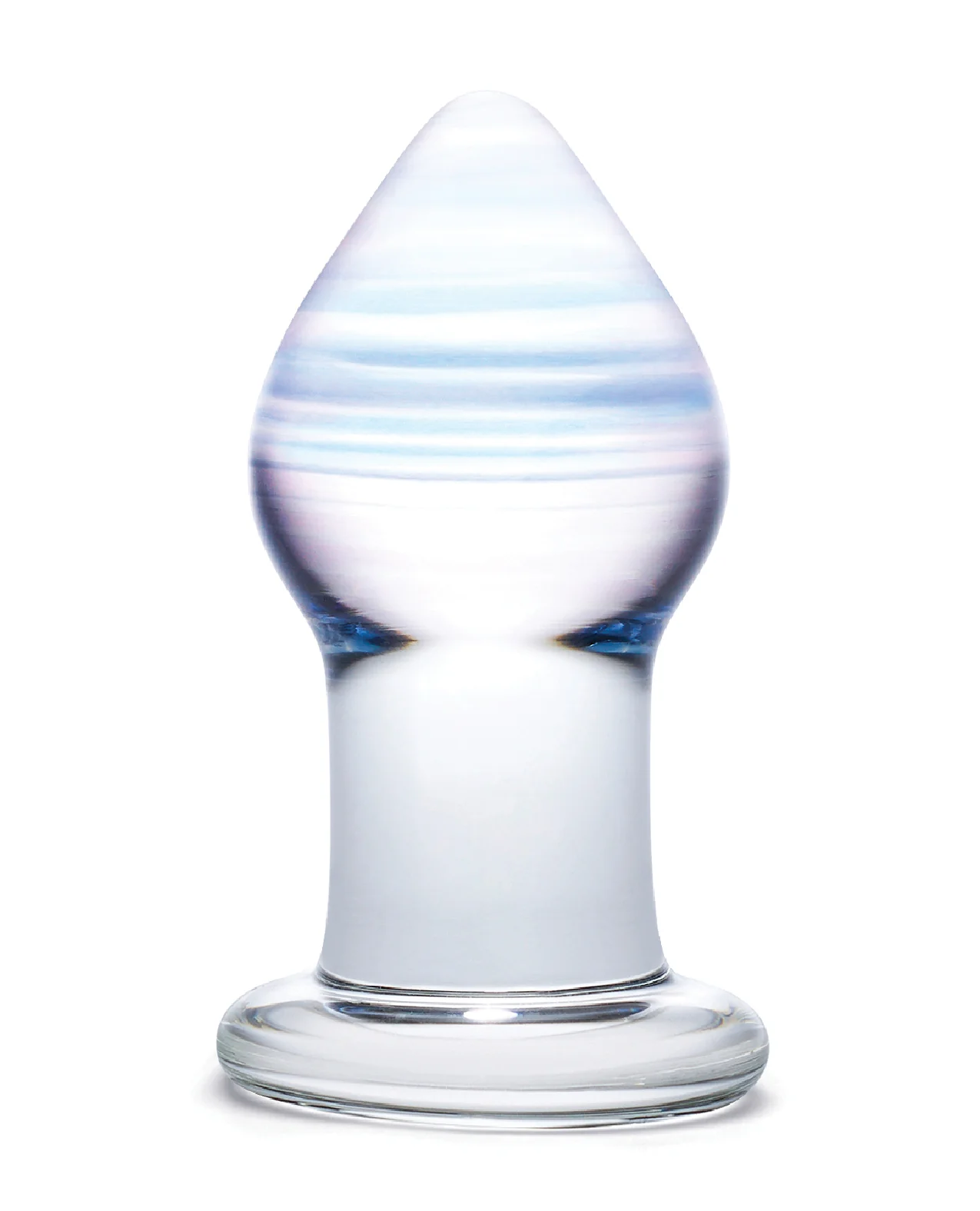 Glas Amethyst Rain Glass Butt Plug - Image 2