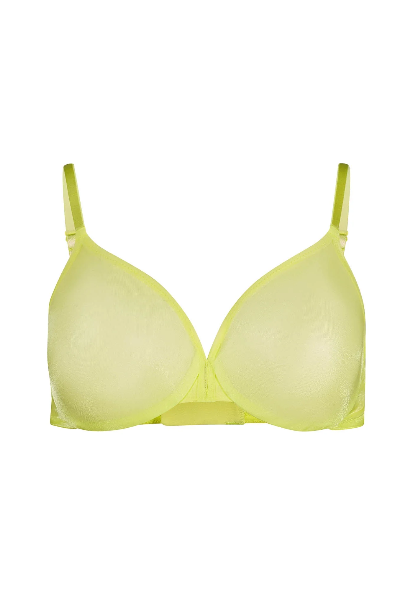 Gossard Glossies Sunny Lime Sheer Bra - Image 5