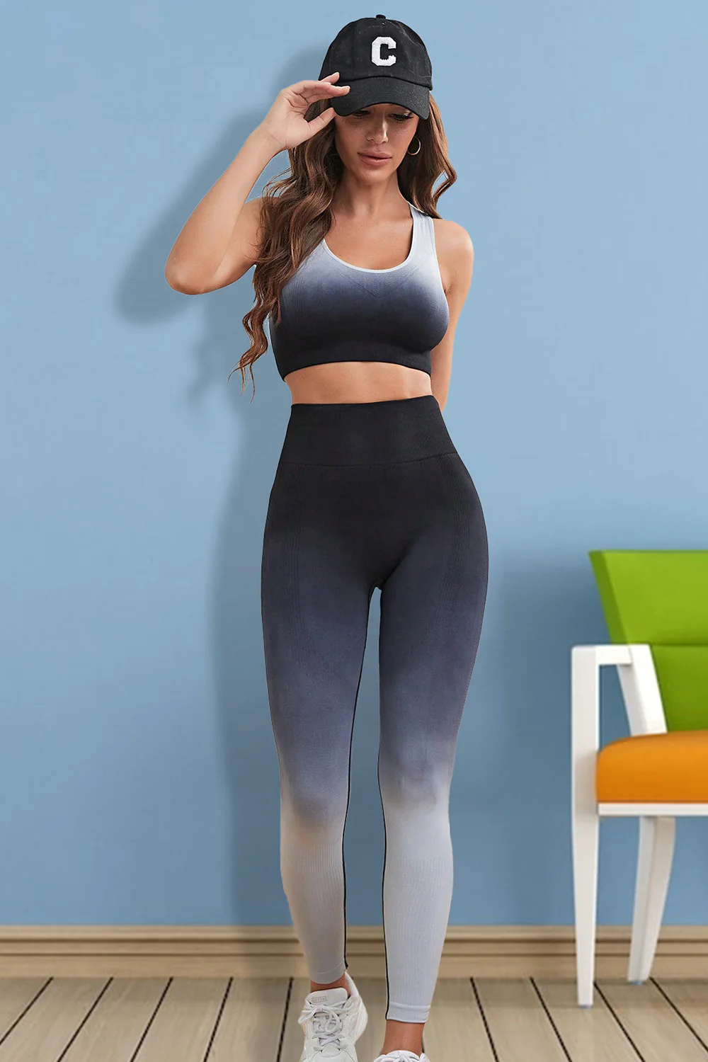 Gradient Sports Tank and Leggings Set - Image 4