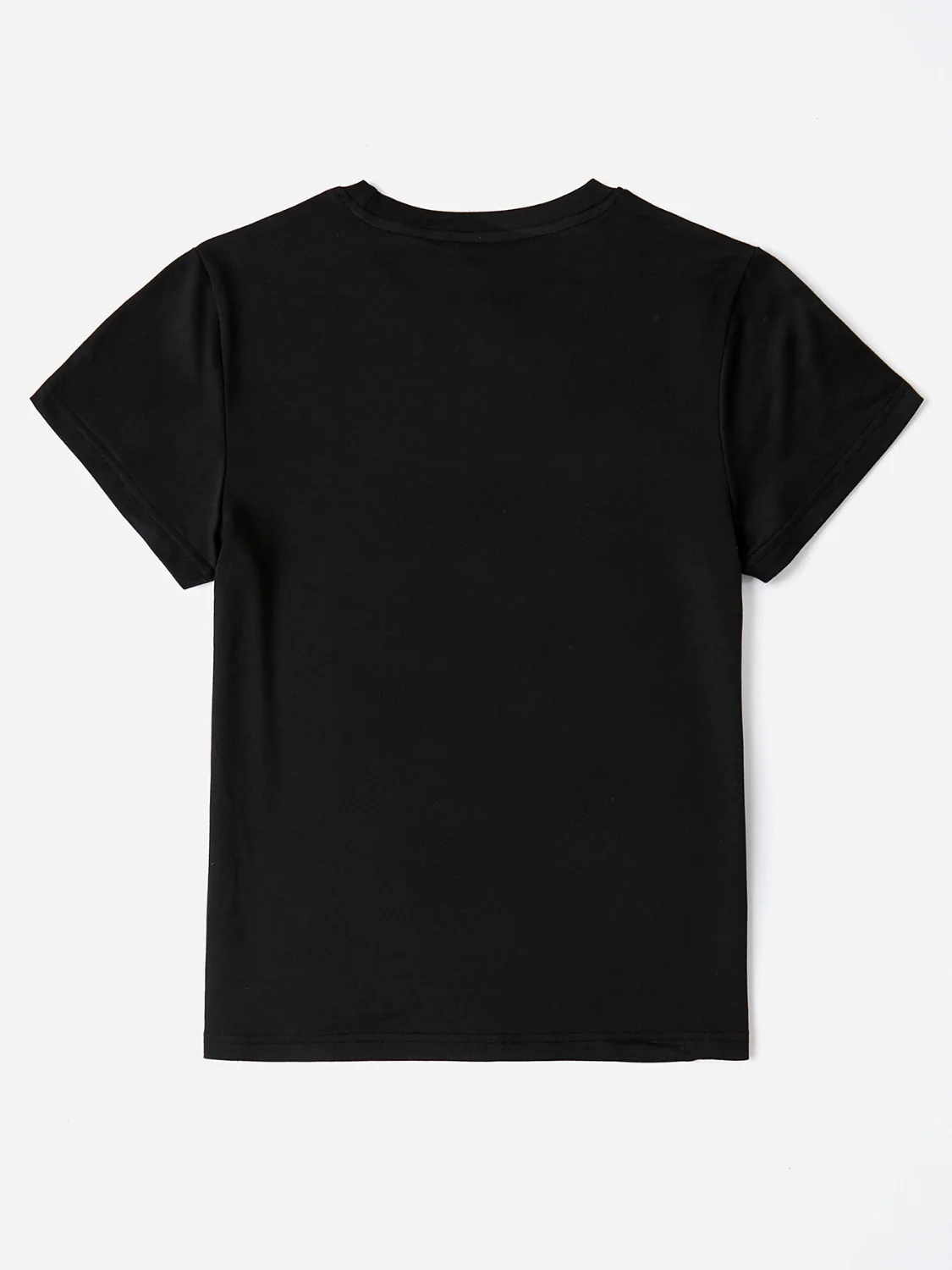 Graphic Round Neck Short Sleeve T-Shirt - Image 2