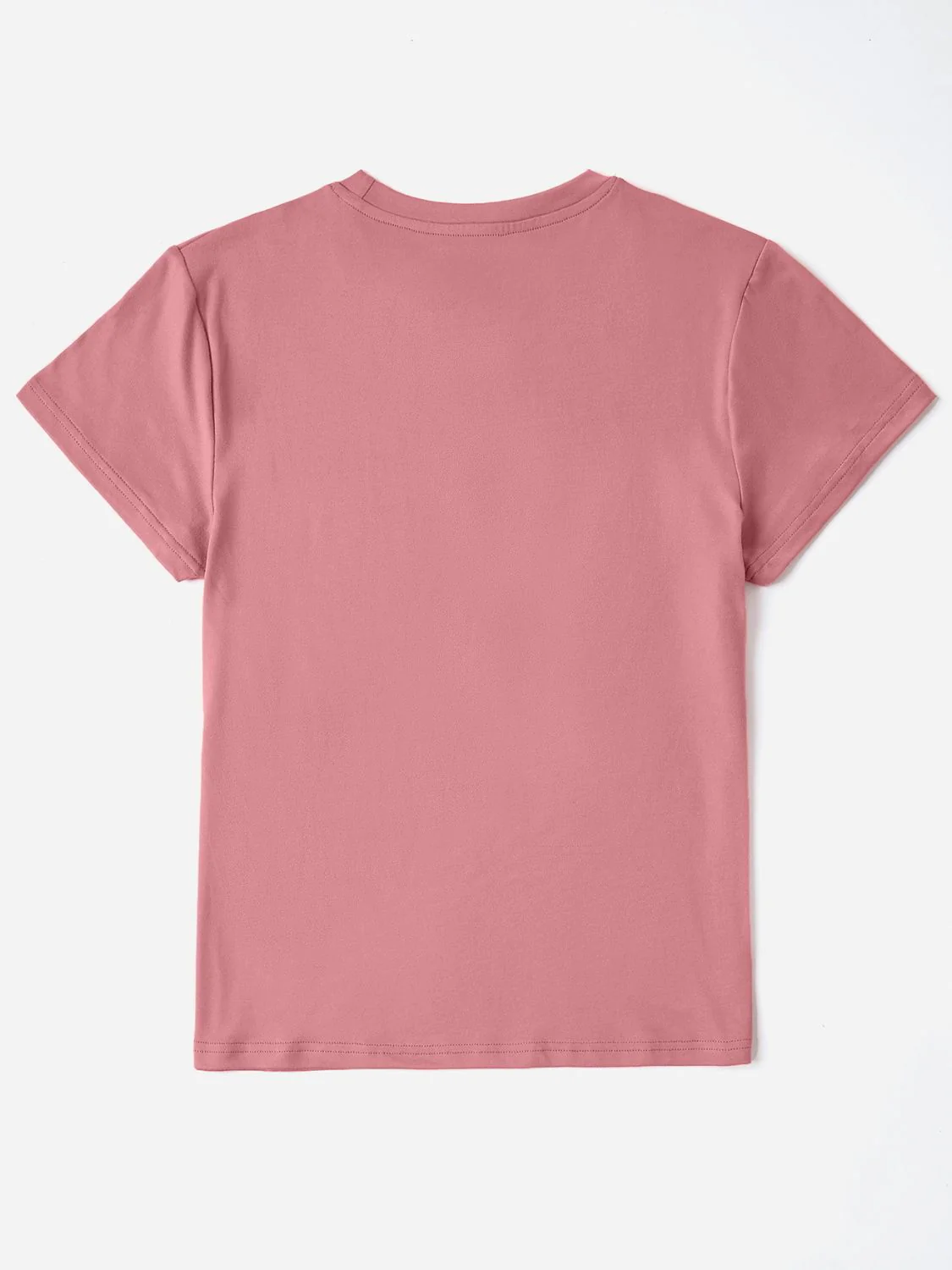 Graphic Round Neck Short Sleeve T-Shirt - Image 5