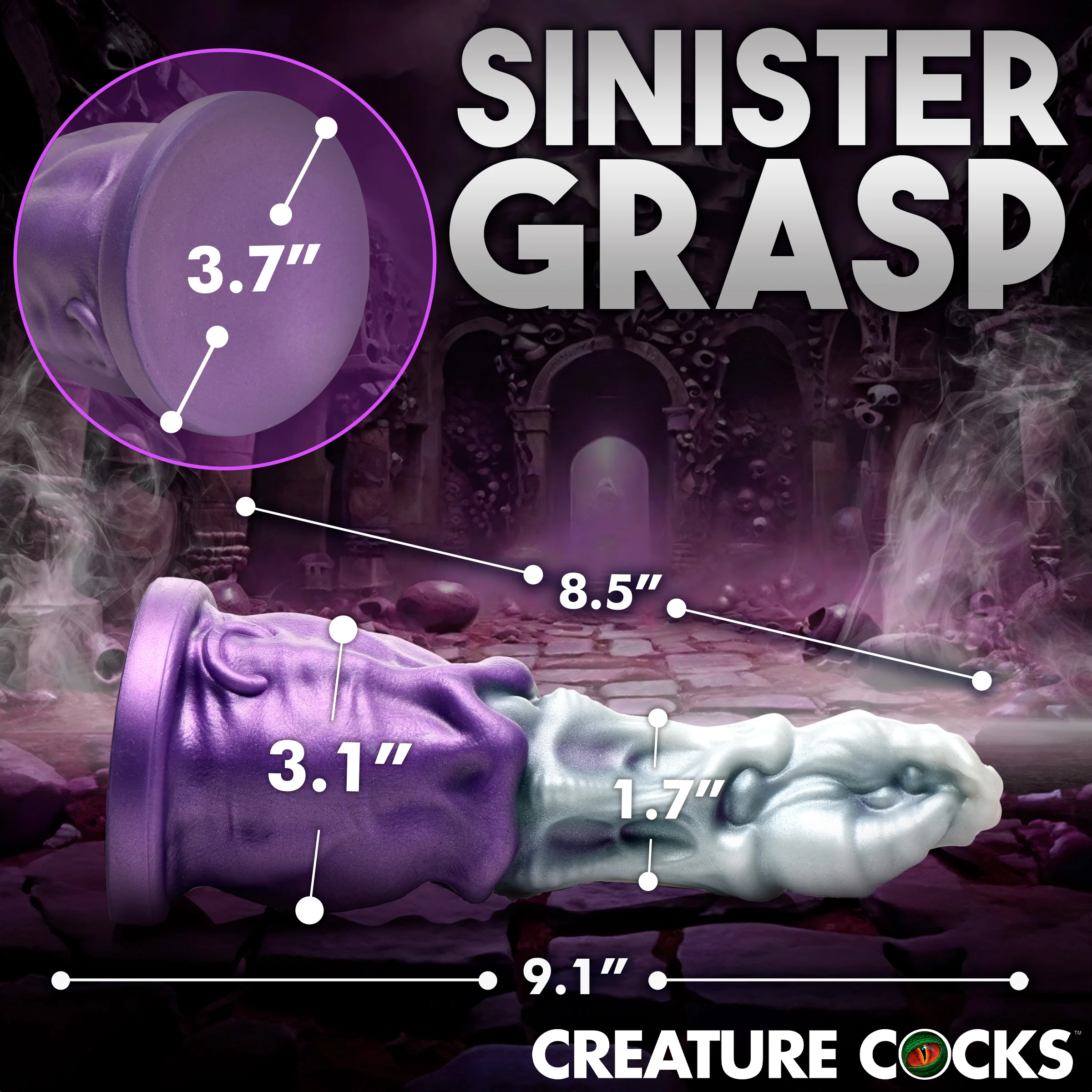 Grim Reaper Silicone Dildo - Image 3