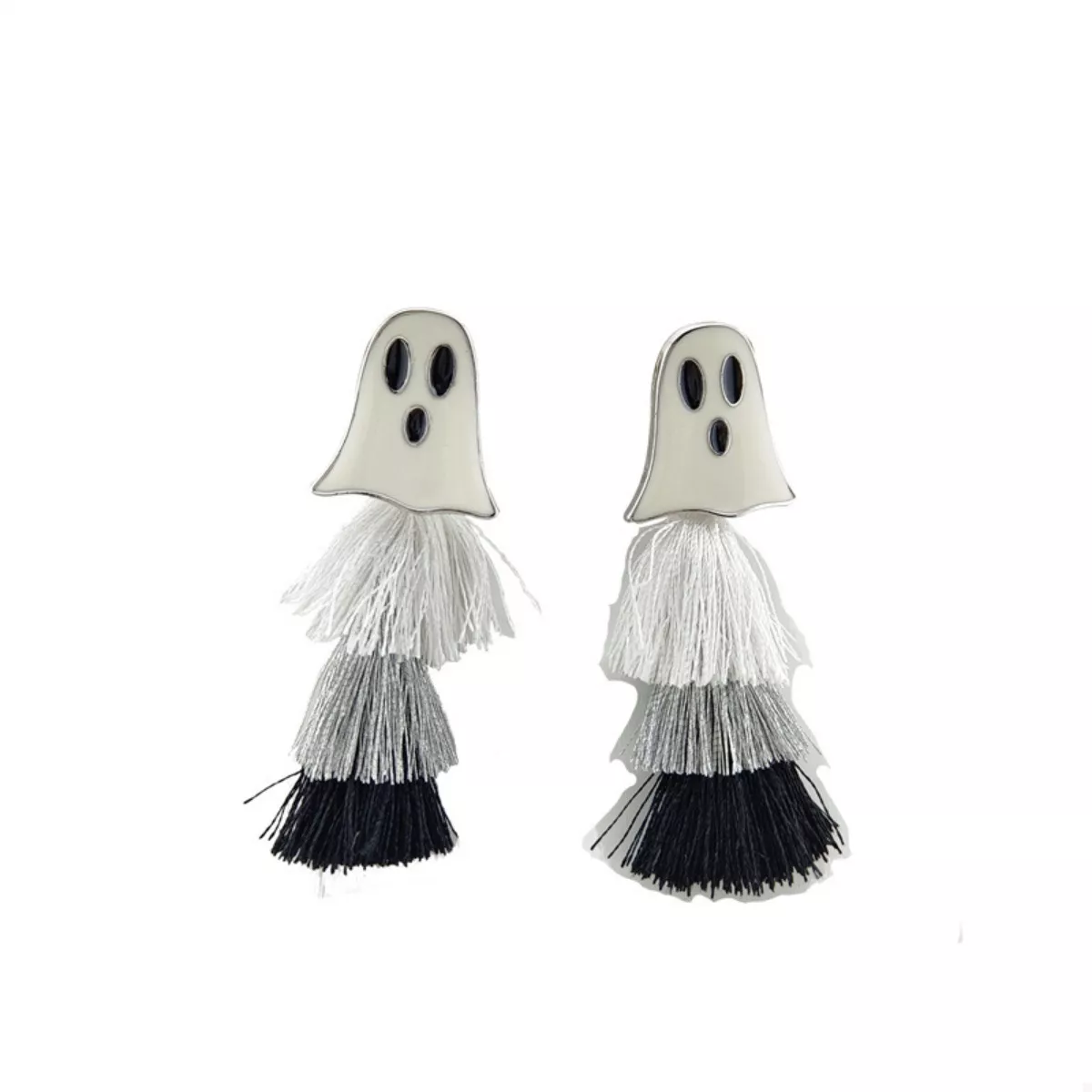 Halloween Ghost and Pumpkin Dangle Earrings - Image 11