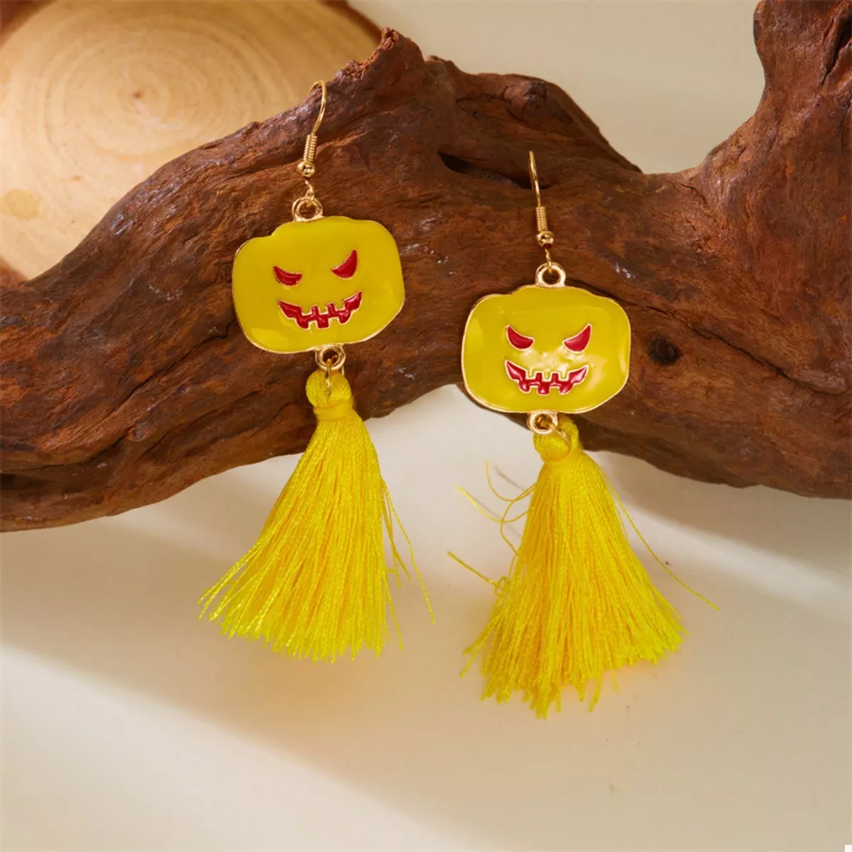 Halloween Ghost and Pumpkin Dangle Earrings - Image 13