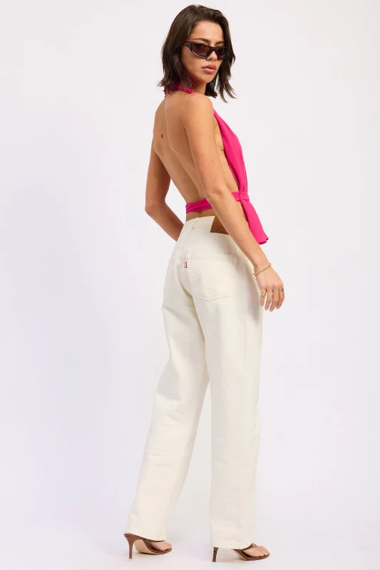 HALTER BACKLESS SCARF TOP - Image 7
