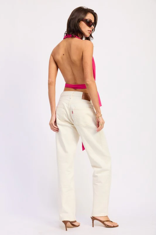 HALTER BACKLESS SCARF TOP - Image 8