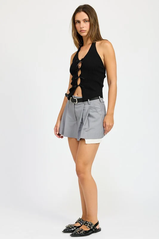 HALTER NECK TO WITH BOW DETAILS - Image 11