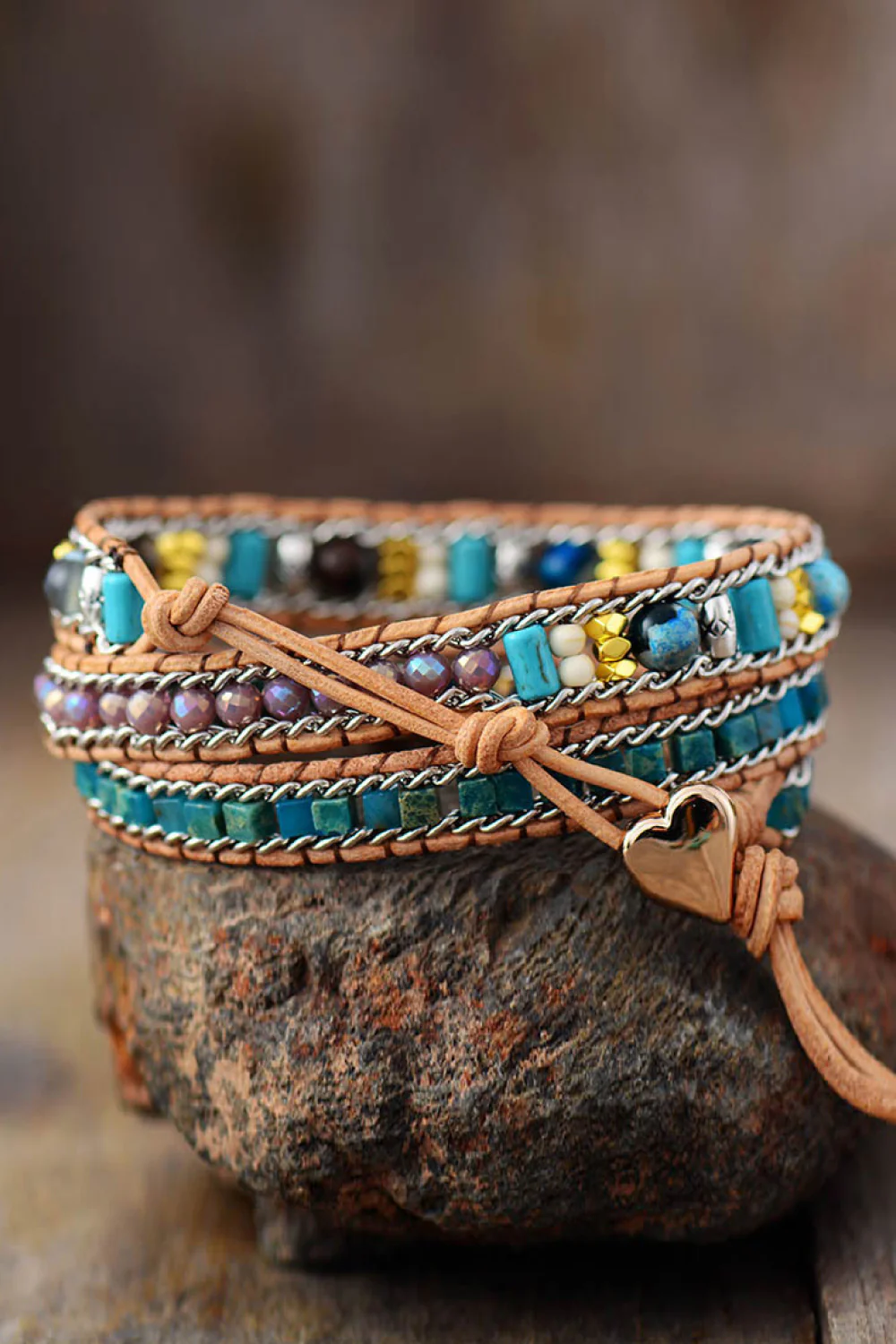 Heart Layered Bracelet - Image 2