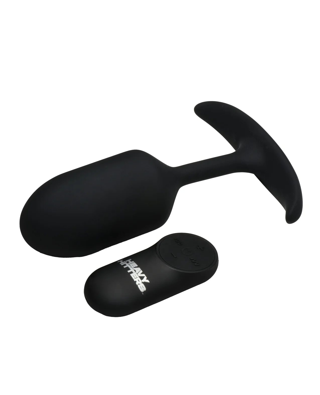 Heavy Hitters - Vibrating Weighted Silicone Anal Plug - Large - Image 3