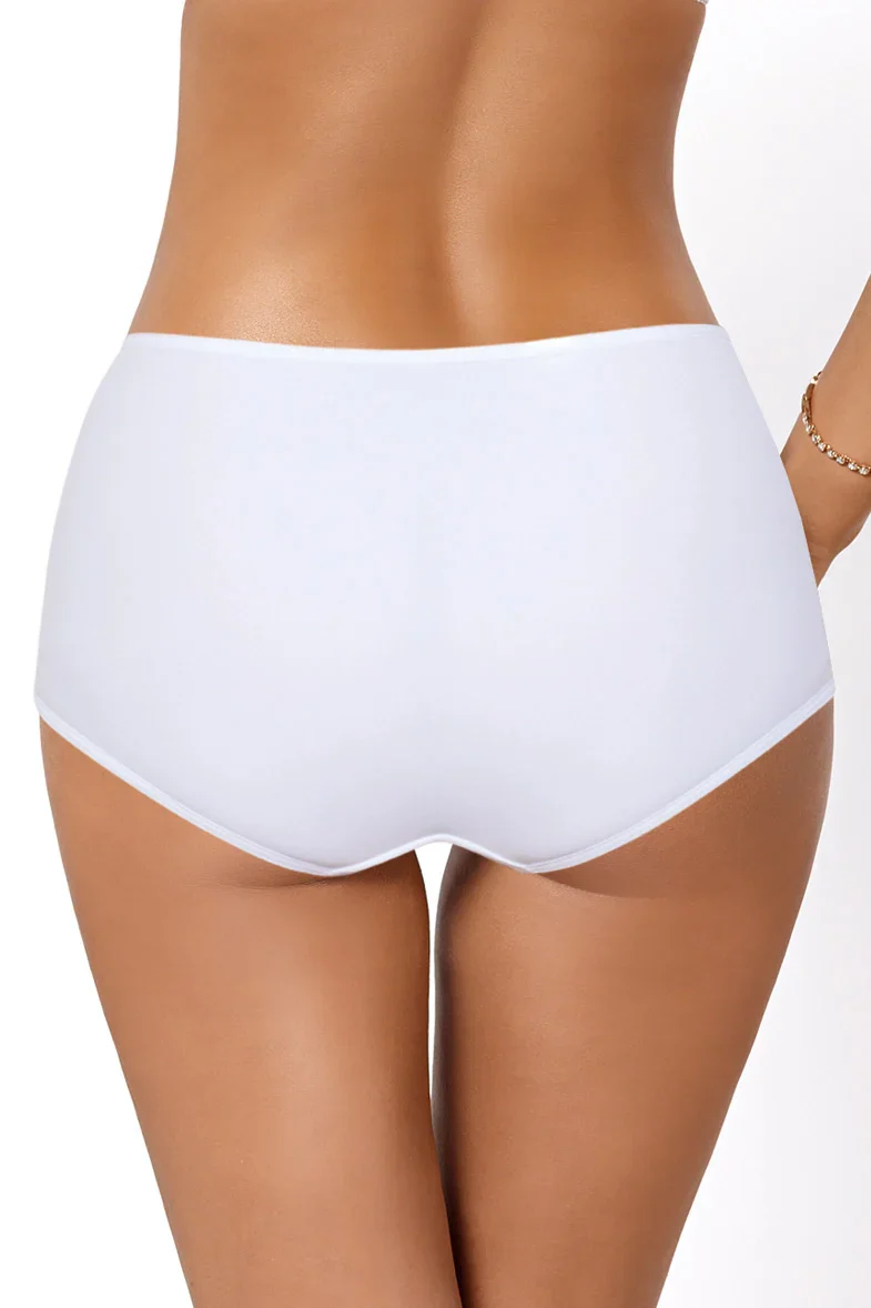 High Waist Brief Panty PariPari Cassi White - Image 2