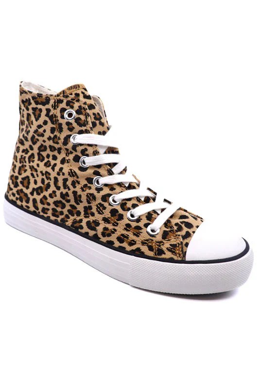 High Top Canvas Sneaker - Image 3