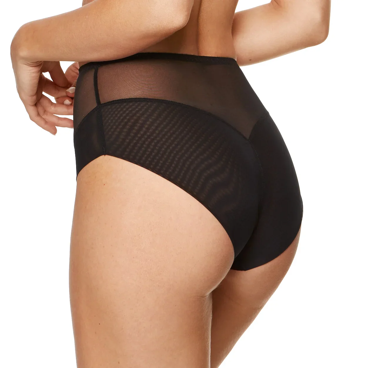 Sheer High Waist Full Brief Panty Gorteks Gabi - Image 2