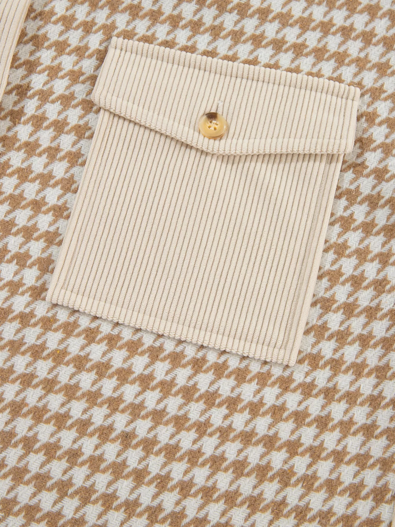 Houndstooth Button-Down Jacket - Image 13