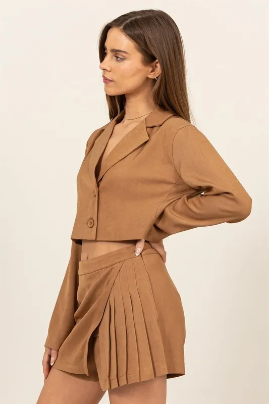 HYFVE Cropped Button-Down Blazer - Image 2