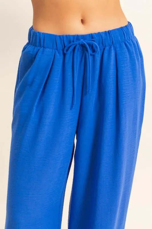 HYFVE Elasticized Waist Wide Leg Pants - Image 4