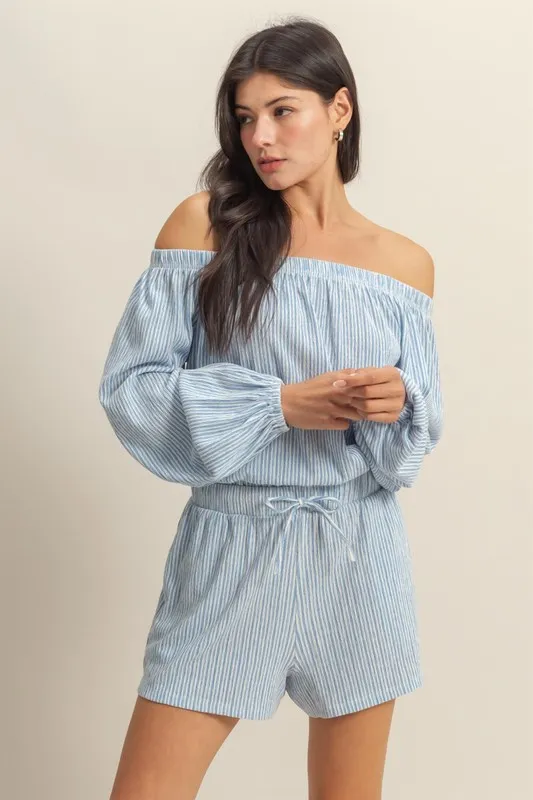 HYFVE Off Shoulder Top and Shorts Set - Image 4