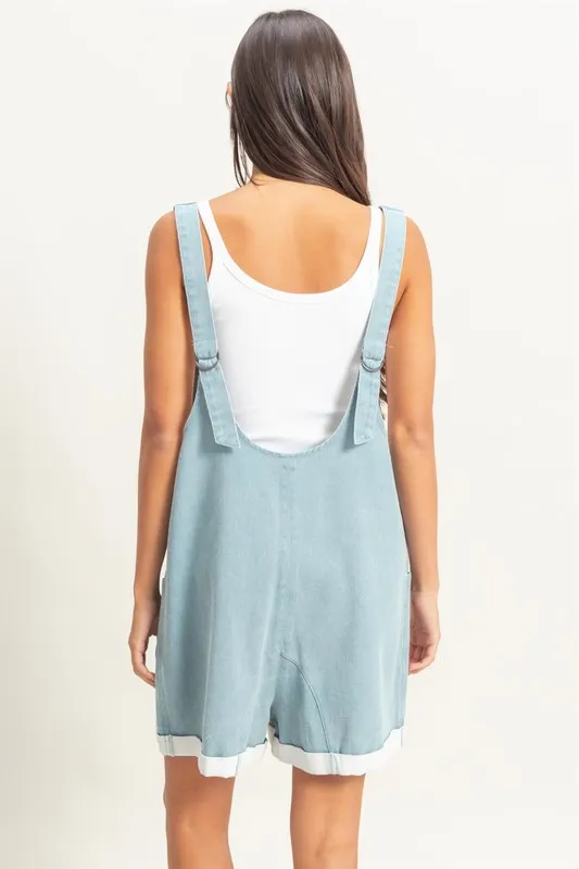 HYFVE V-Neck Pocket Detail Romper - Image 2
