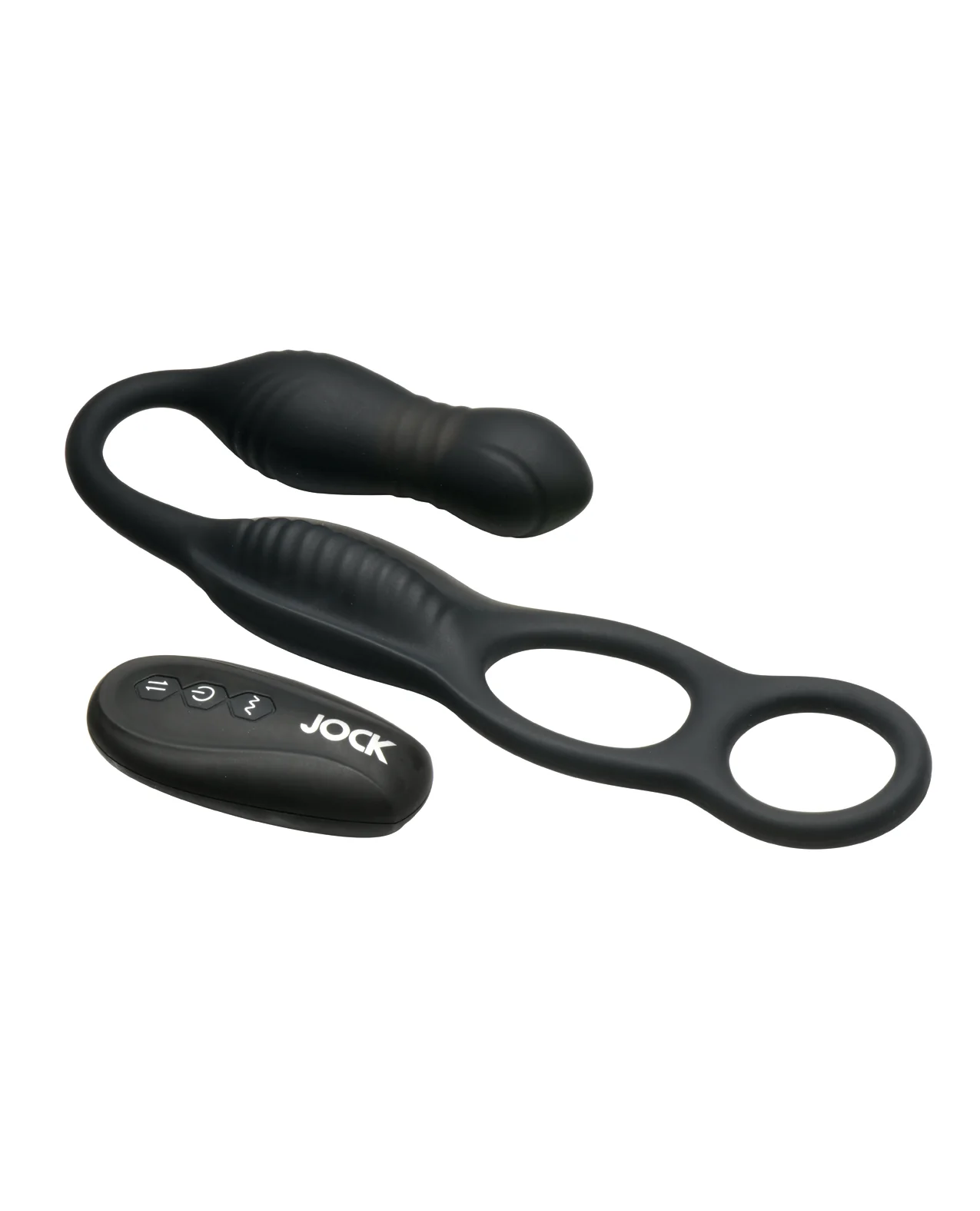 Hyper Thrusting and Vibrating Anal Plug w/C-Ring - Image 3