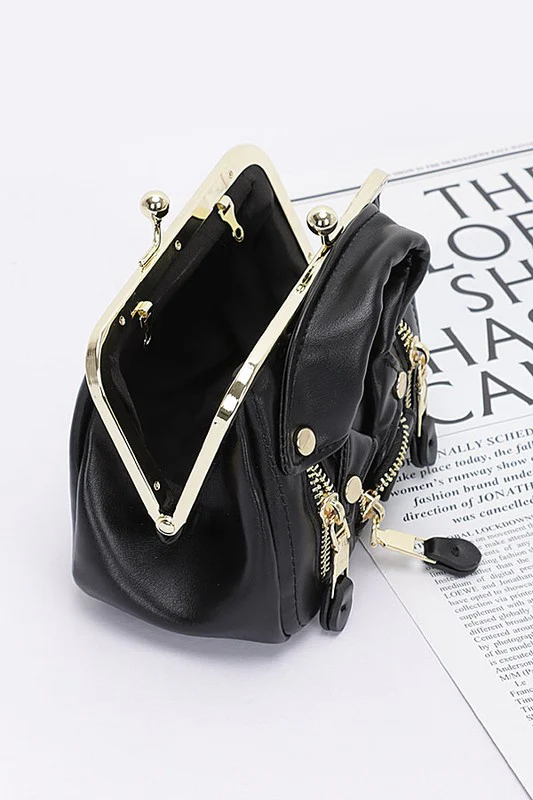 Iconic Leather Jacket Swing Bag - Image 8