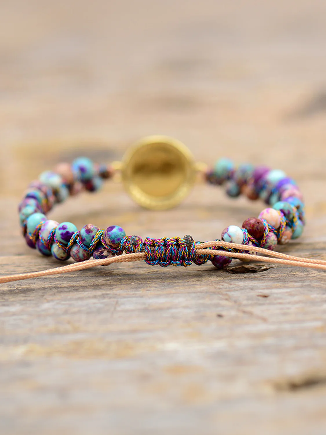 Imperial Jasper Beaded Bracelet - Image 4