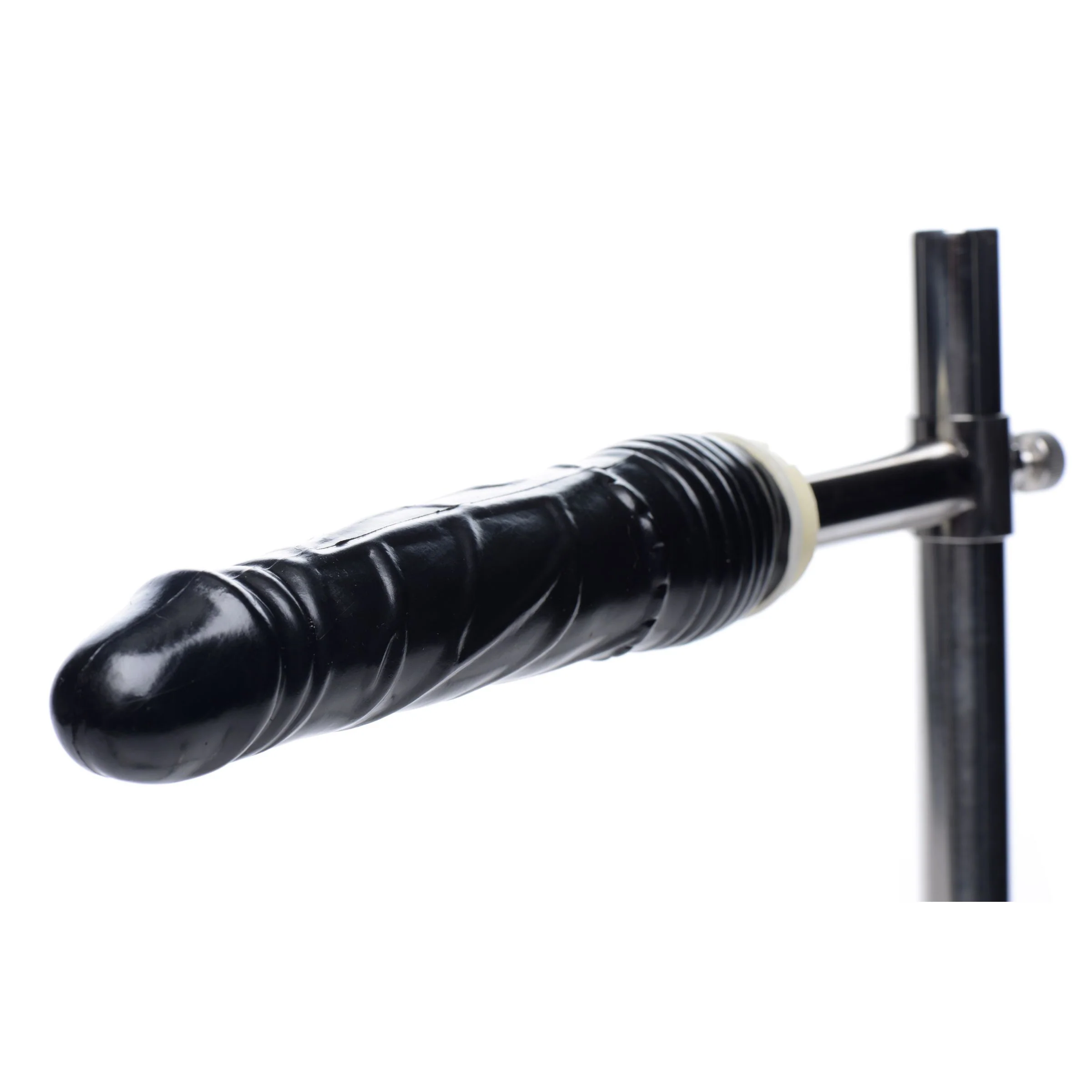 Imprisoned Metal Stockade With Dildo - Image 5