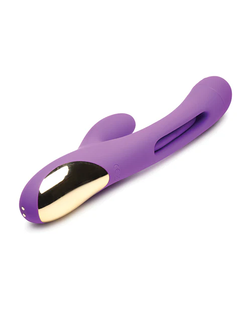 Inmi Tri-Flick Flicking Rabbit Vibrator - Purple - Image 4
