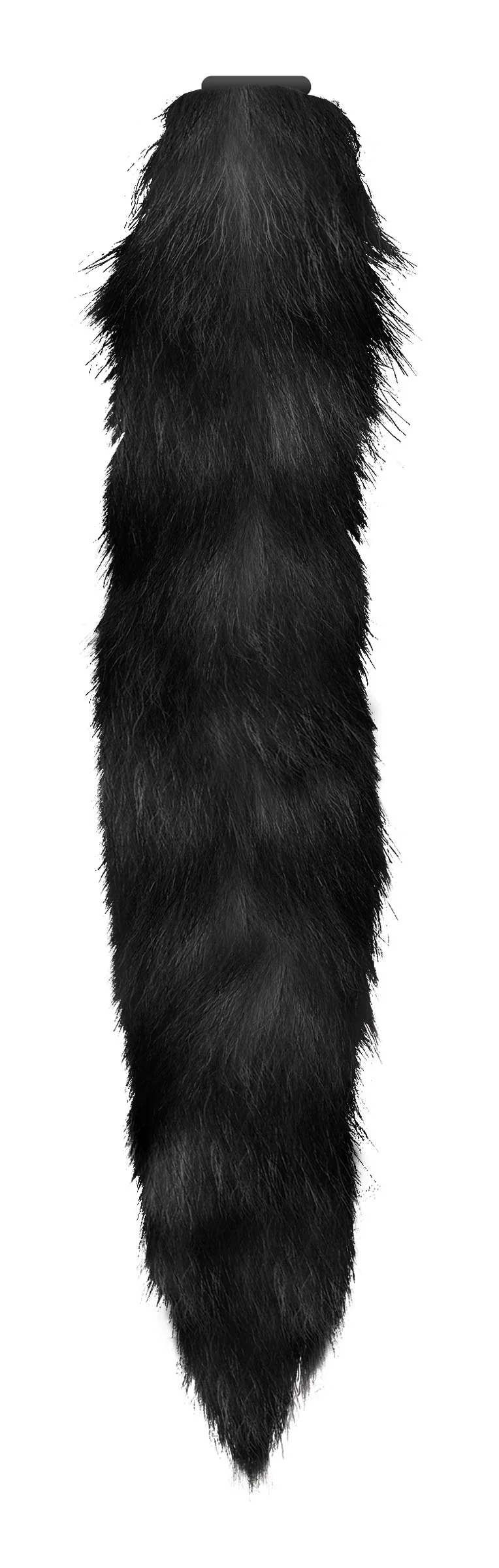 Interchangeable Black Fox Tail - Image 5