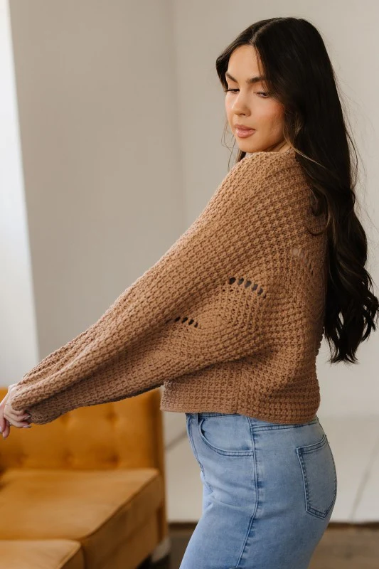 Ivy Sleeve Loose Pullover Sweater - Image 3
