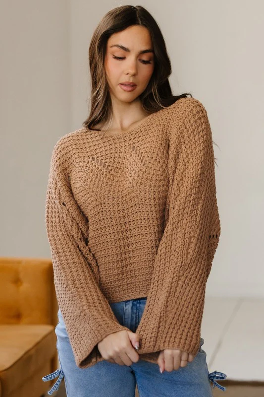 Ivy Sleeve Loose Pullover Sweater - Image 5