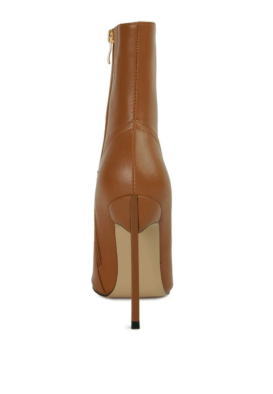 JENNER High Heel Cowgirl Ankle Boot - Image 11