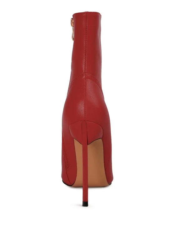 JENNER High Heel Cowgirl Ankle Boot - Image 15