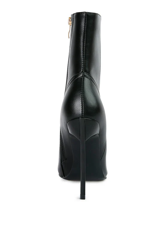 JENNER High Heel Cowgirl Ankle Boot - Image 6