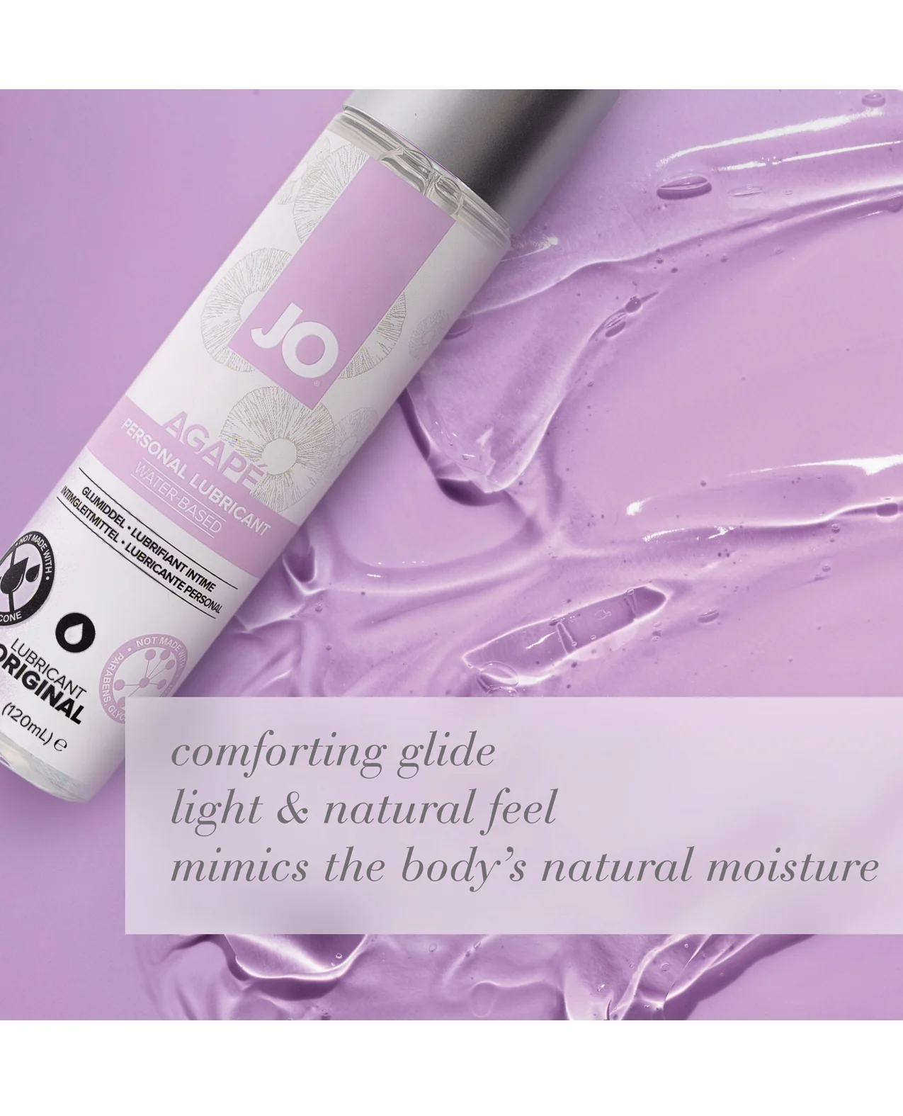 JO Agape - Original Lubricant 4 oz - Image 4