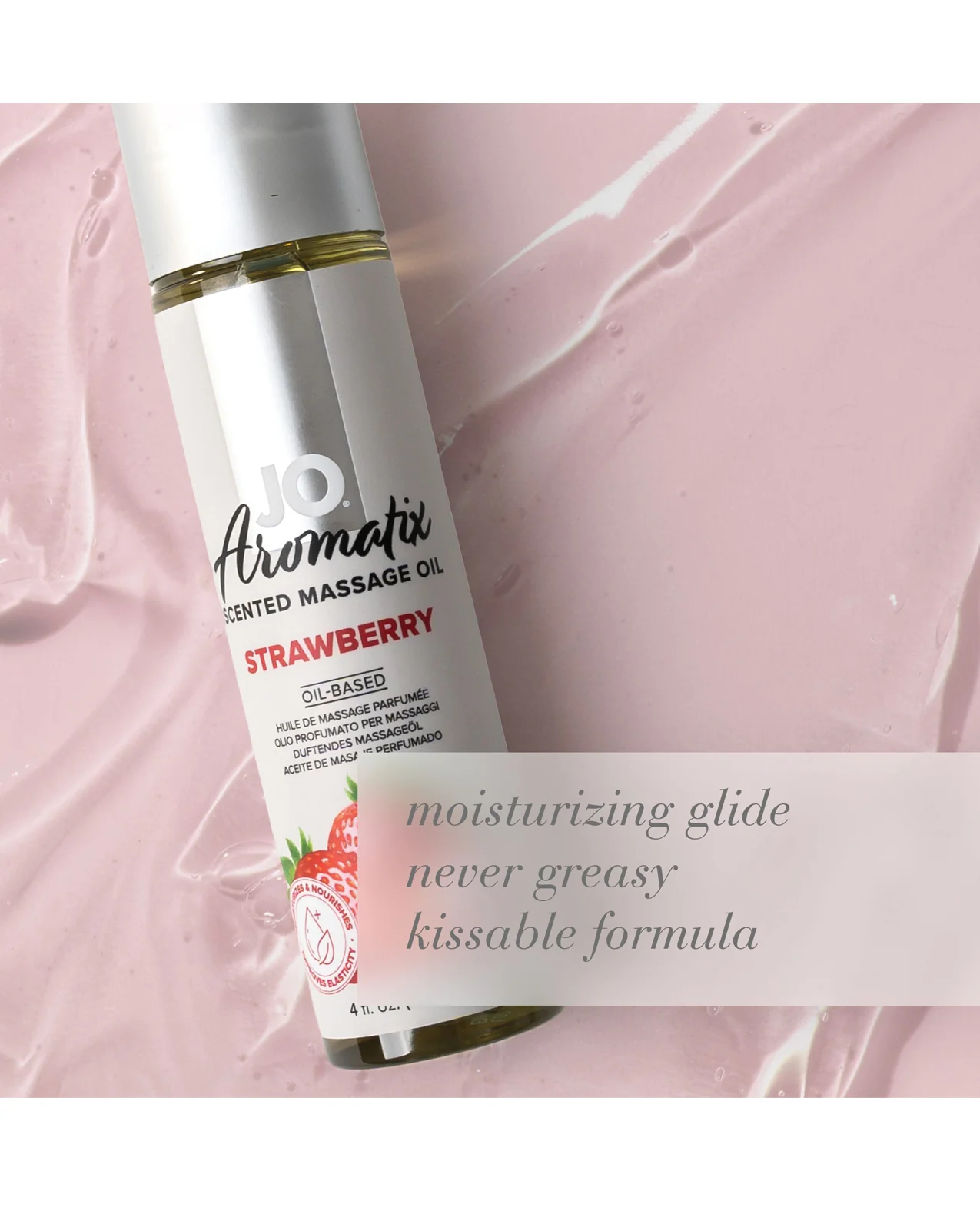 JO Aromatix - Strawberry Massage 4 oz - Image 5