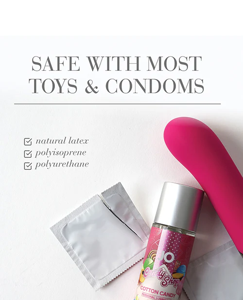 JO Candy Shop - Cotton Candy Lubricant 2 oz - Image 4