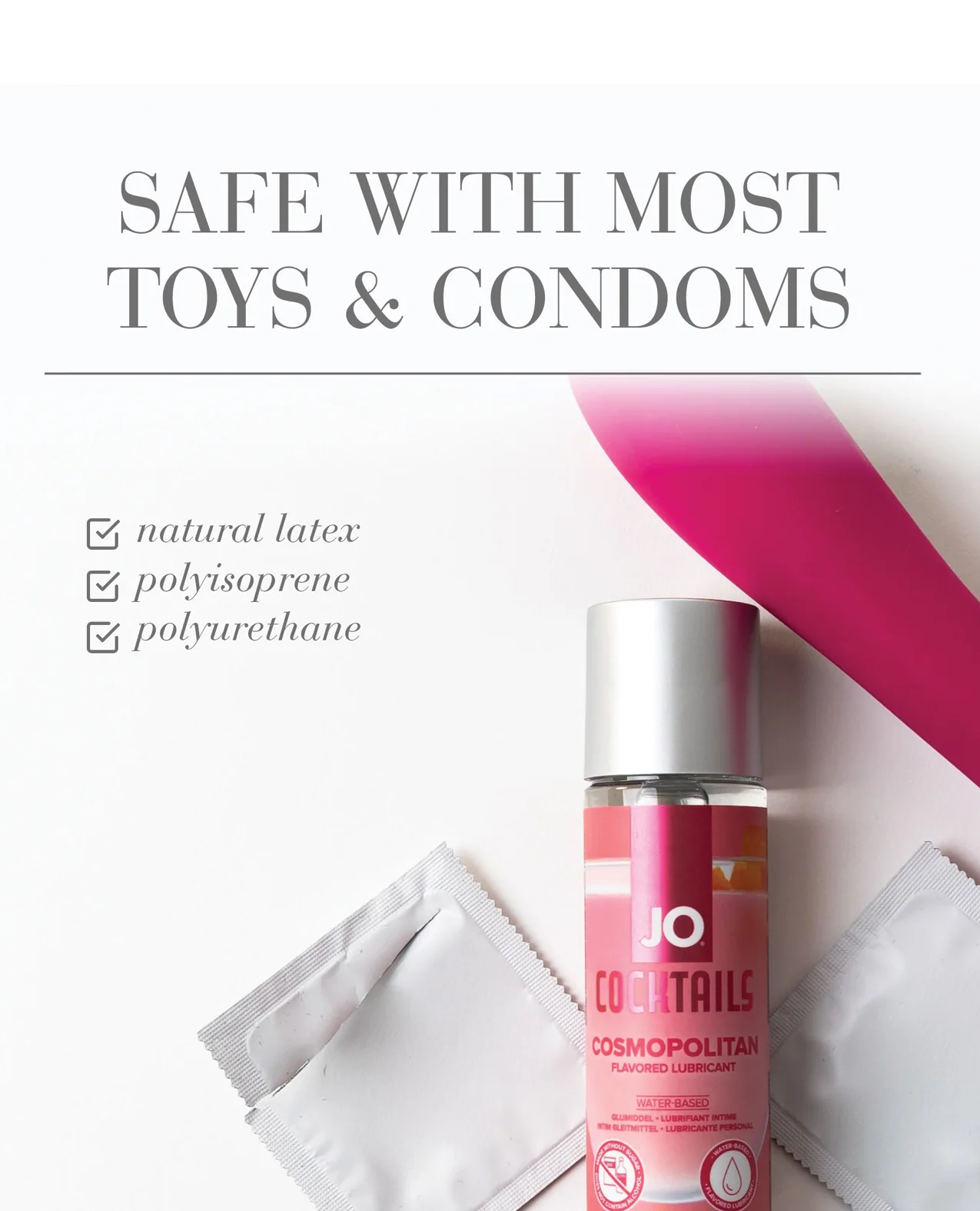 JO Cocktails - Cosmopolitan Lubricant 2 oz - Image 4