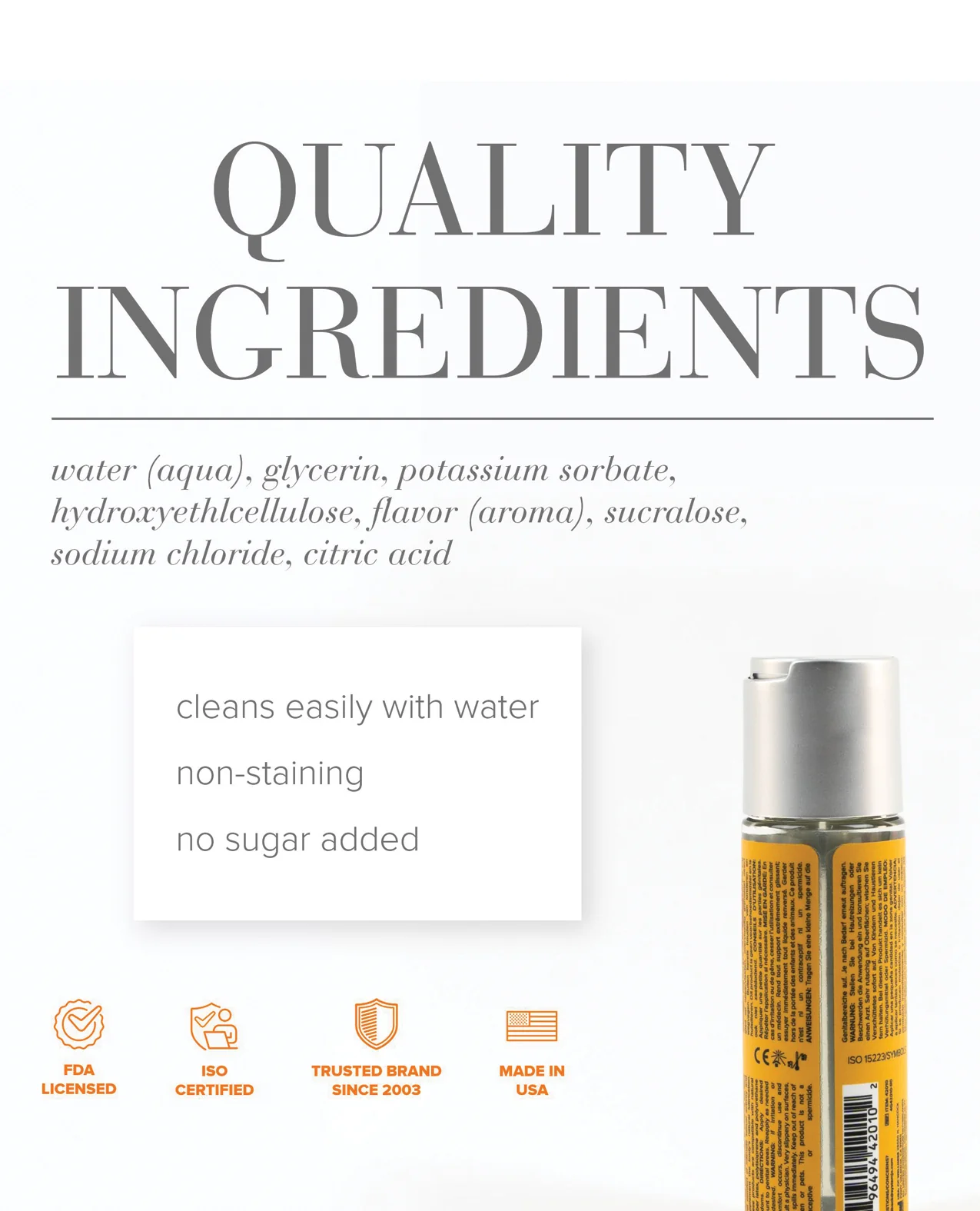 JO Cocktails - Mimosa Lubricant 2 oz - Image 3