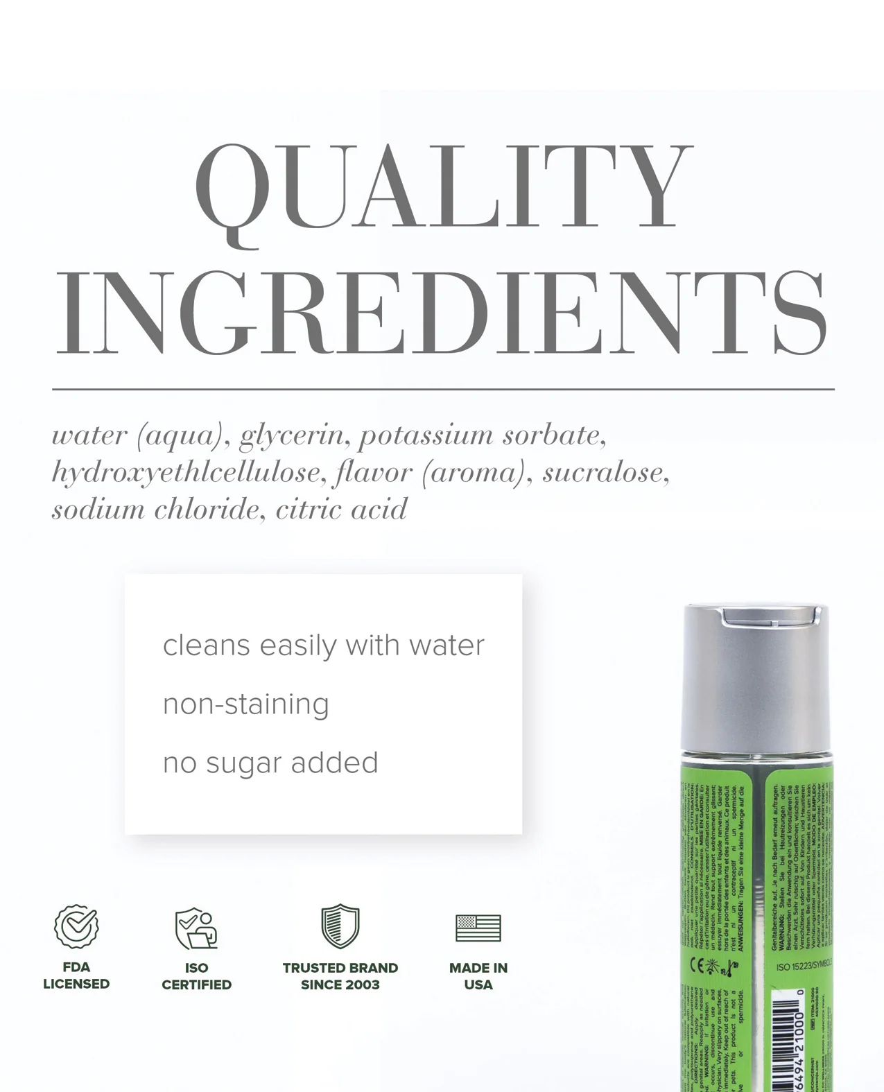 JO Cocktails - Mojito Lubricant 2 oz - Image 3