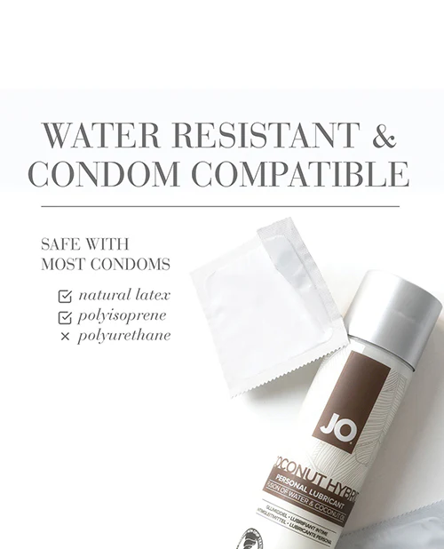 JO Coconut Hybrid - Original Lubricant 1 oz - Image 3