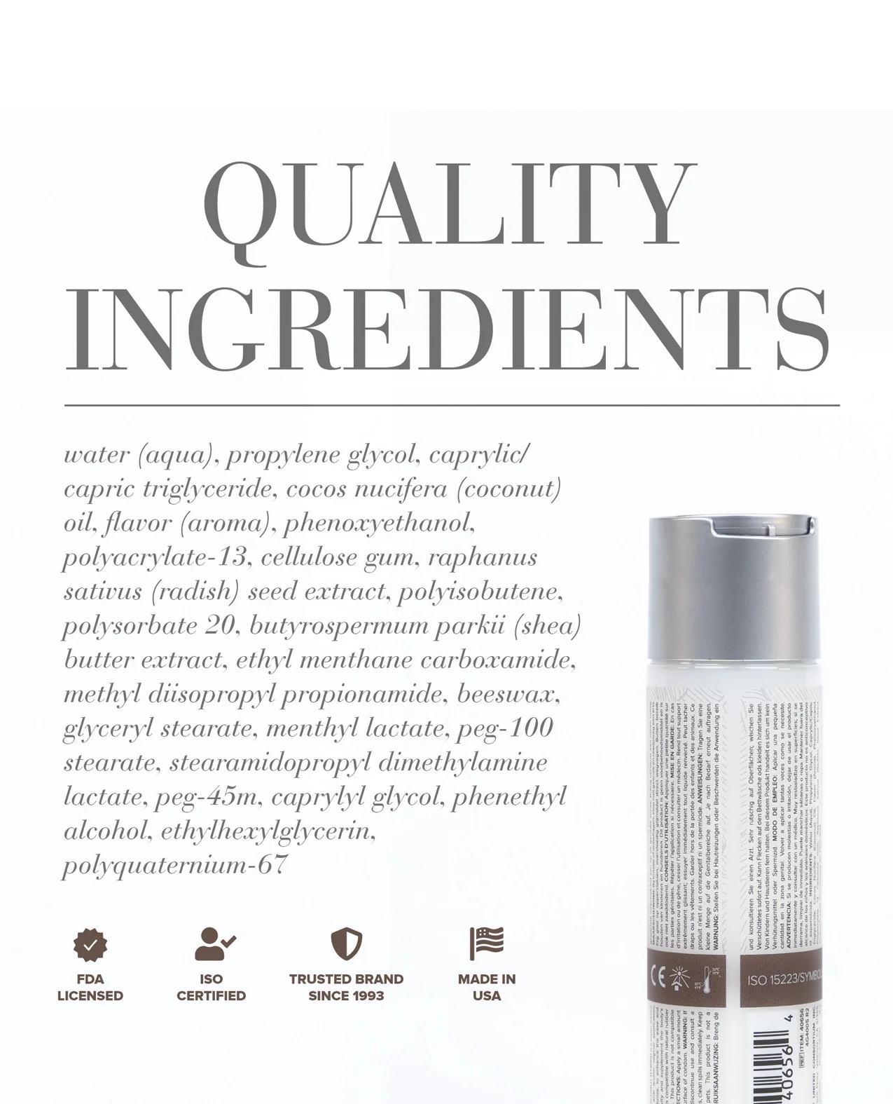JO Coconut Hybrid - Original Lubricant 4 oz - Image 2