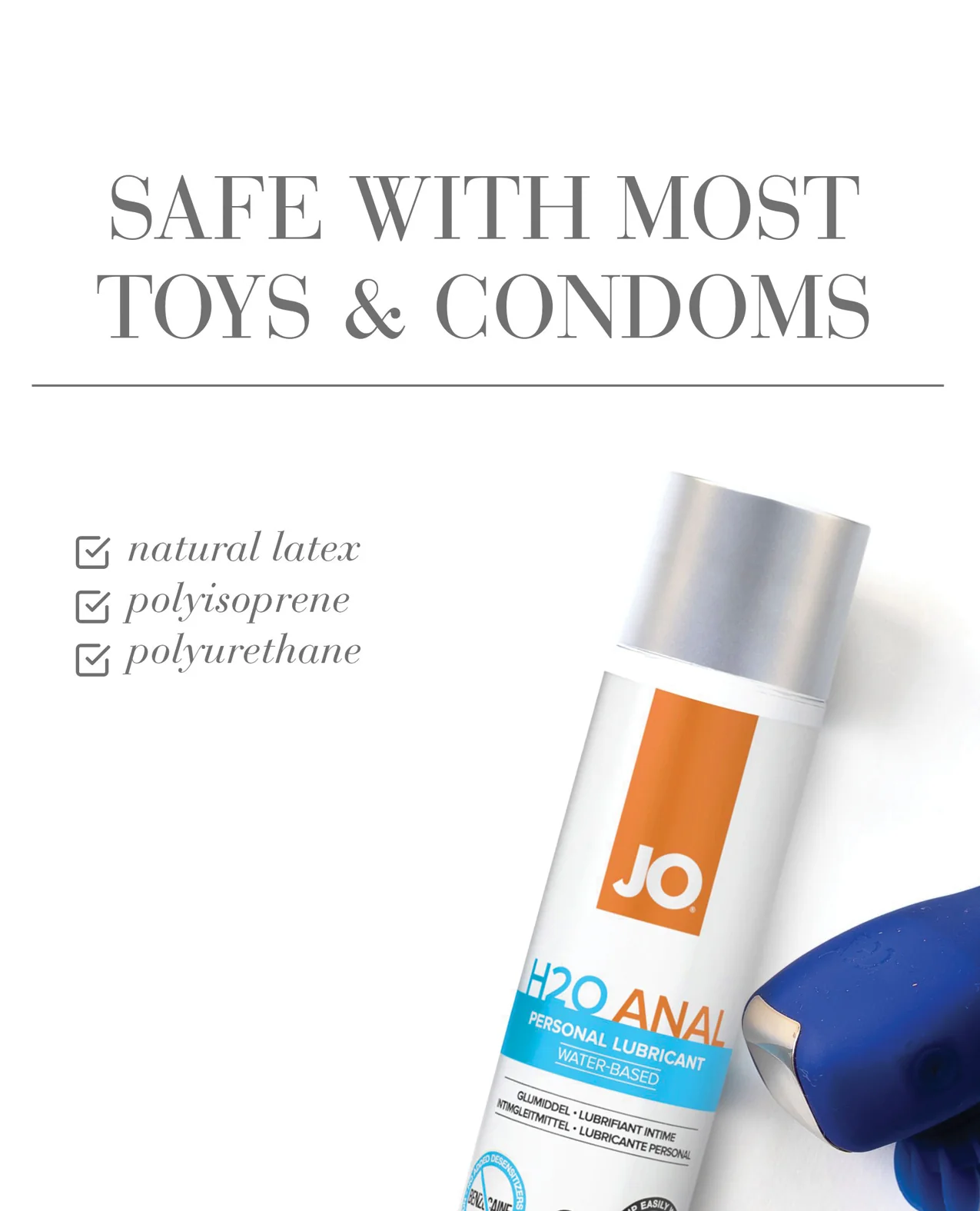 JO H2O Anal - Original Lubricant 4 oz - Image 3