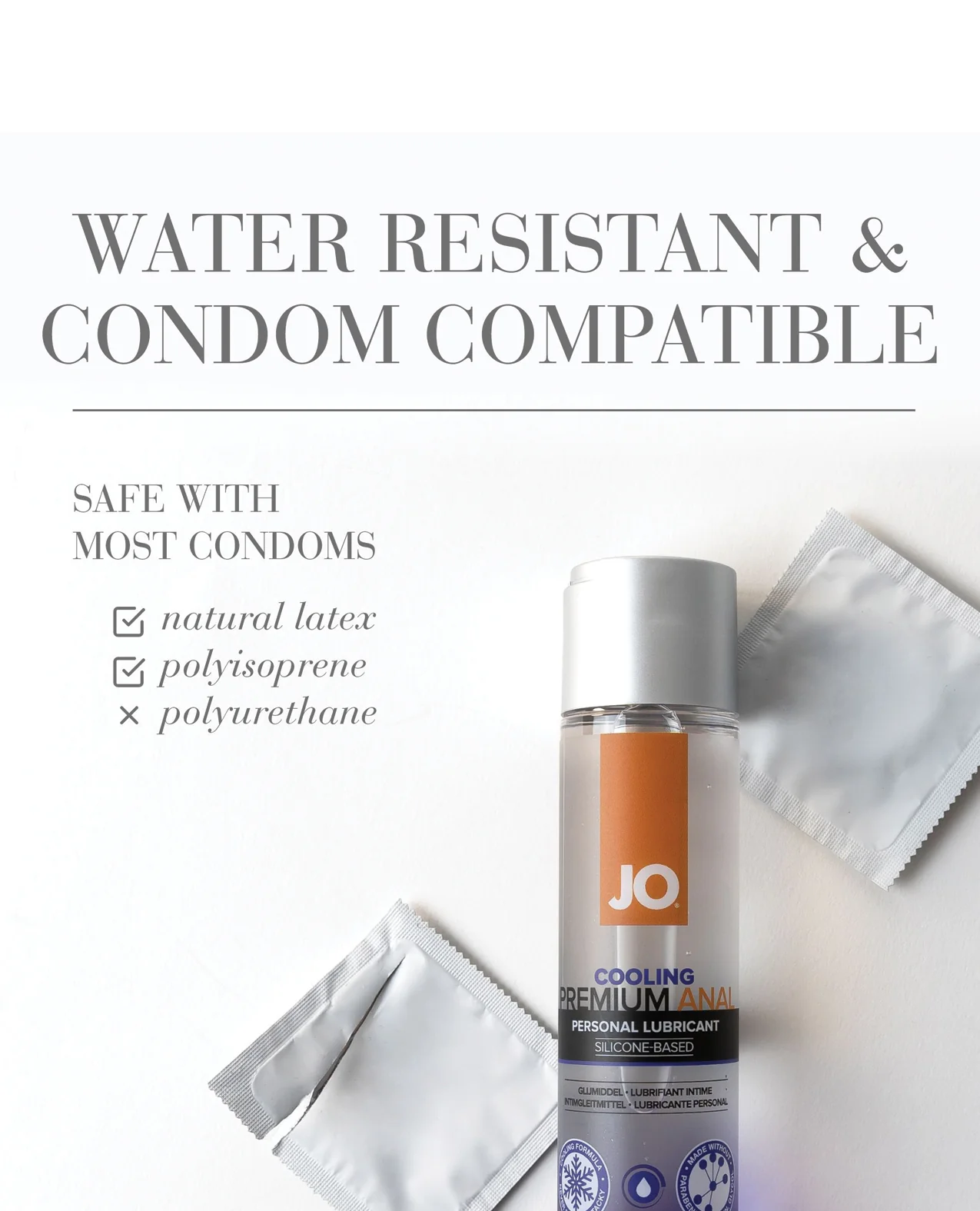 JO Premium Anal - Cooling Lubricant 2 oz - Image 3