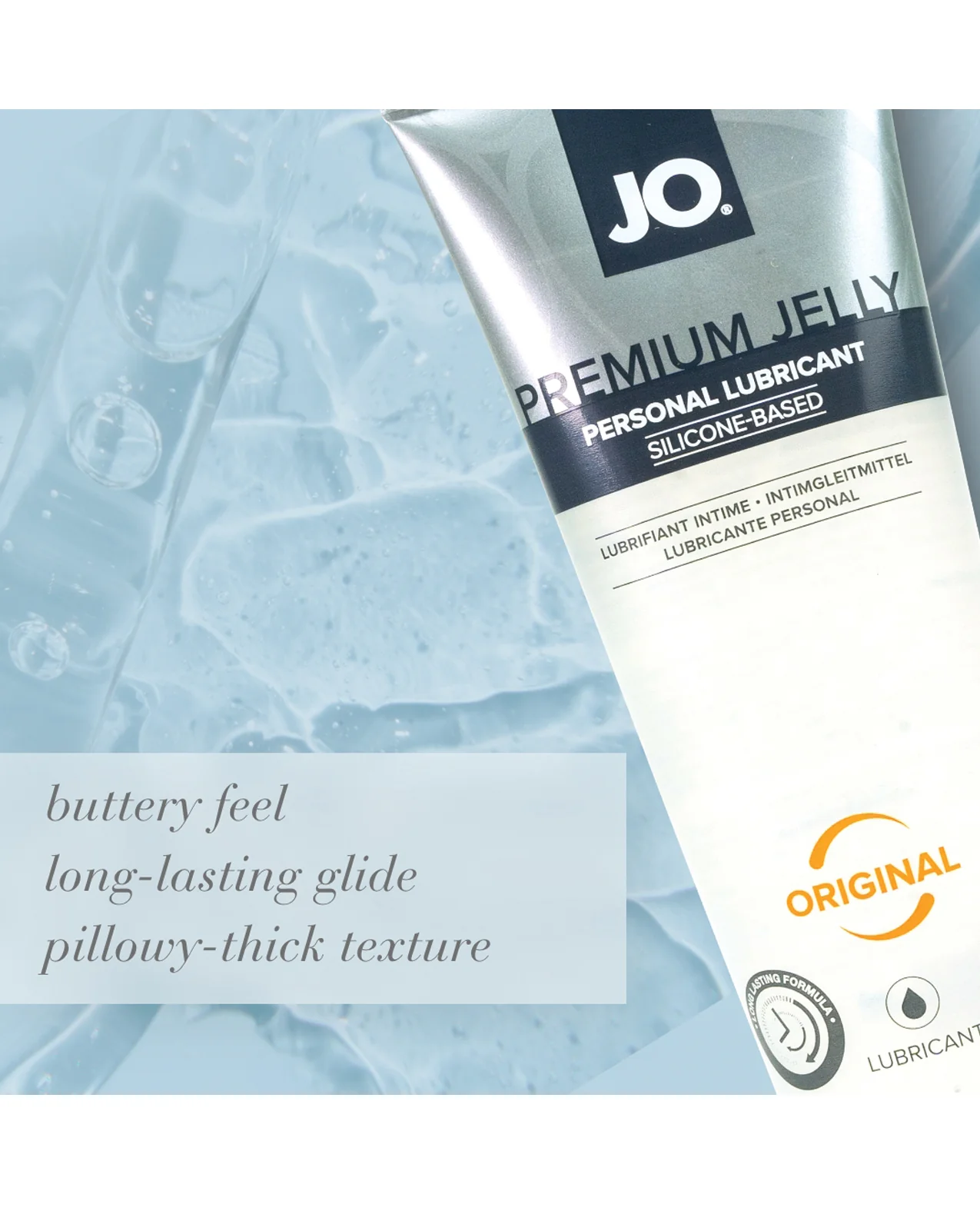 JO Premium Jelly - Original Lubricant 4 oz - Image 5