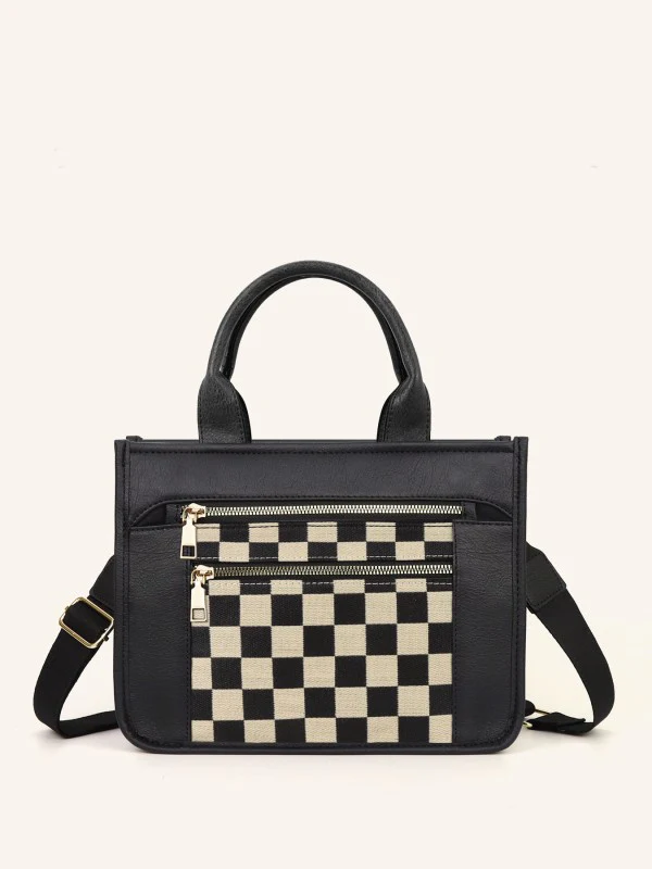 Jordan Mixed Media Tote - Image 20