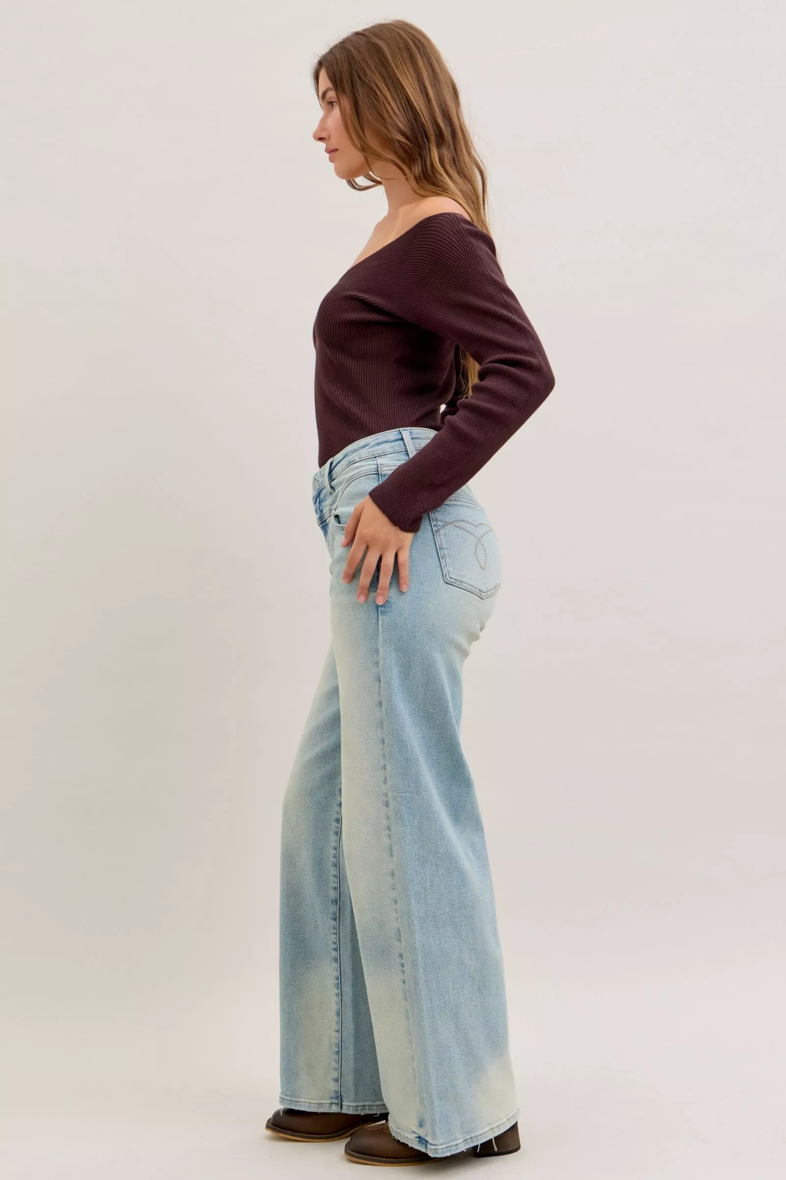 Judy Blue High Waist Column Straight Jeans - Image 7