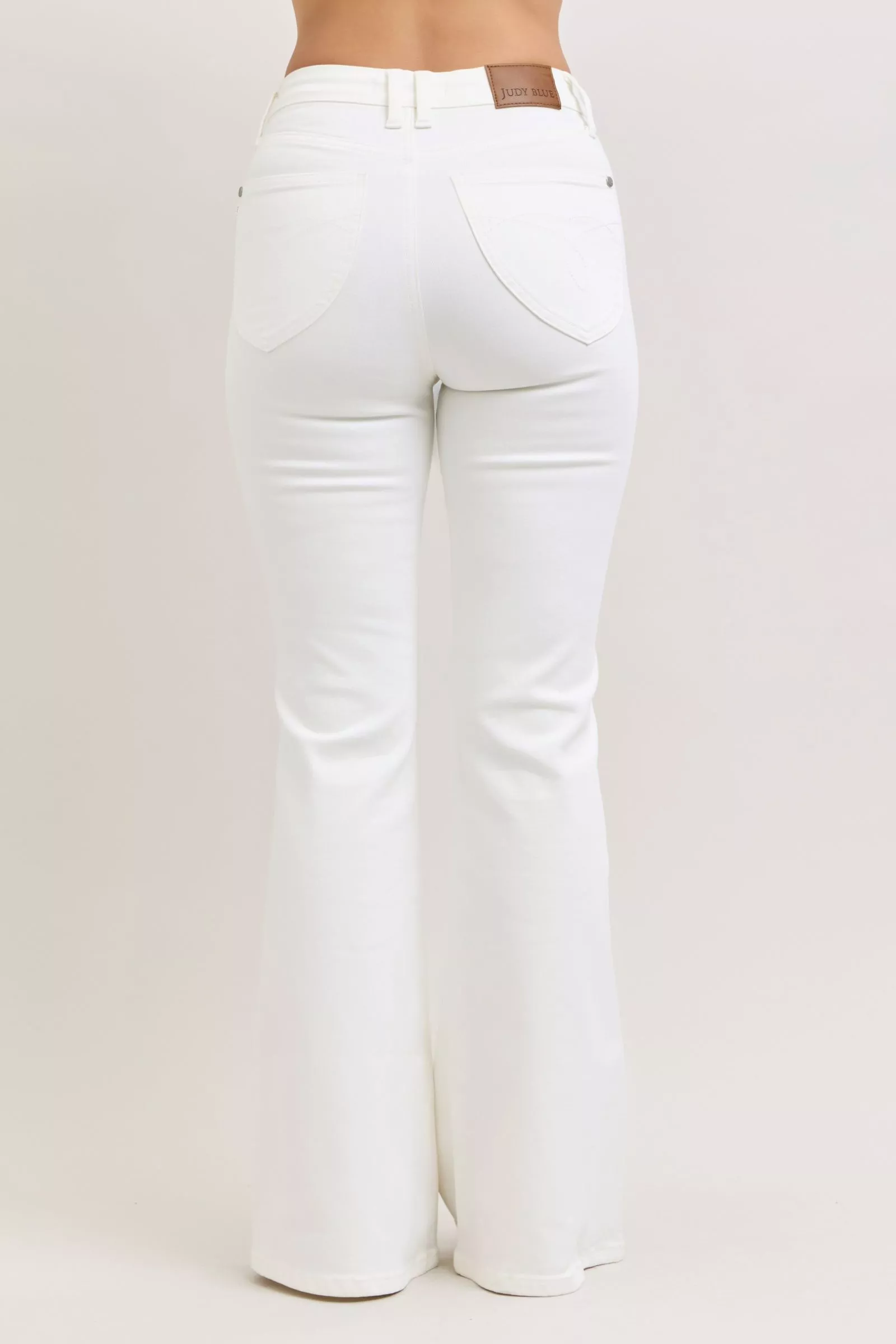 Judy Blue High-Waisted Tummy Control Flare Jeans - Image 4