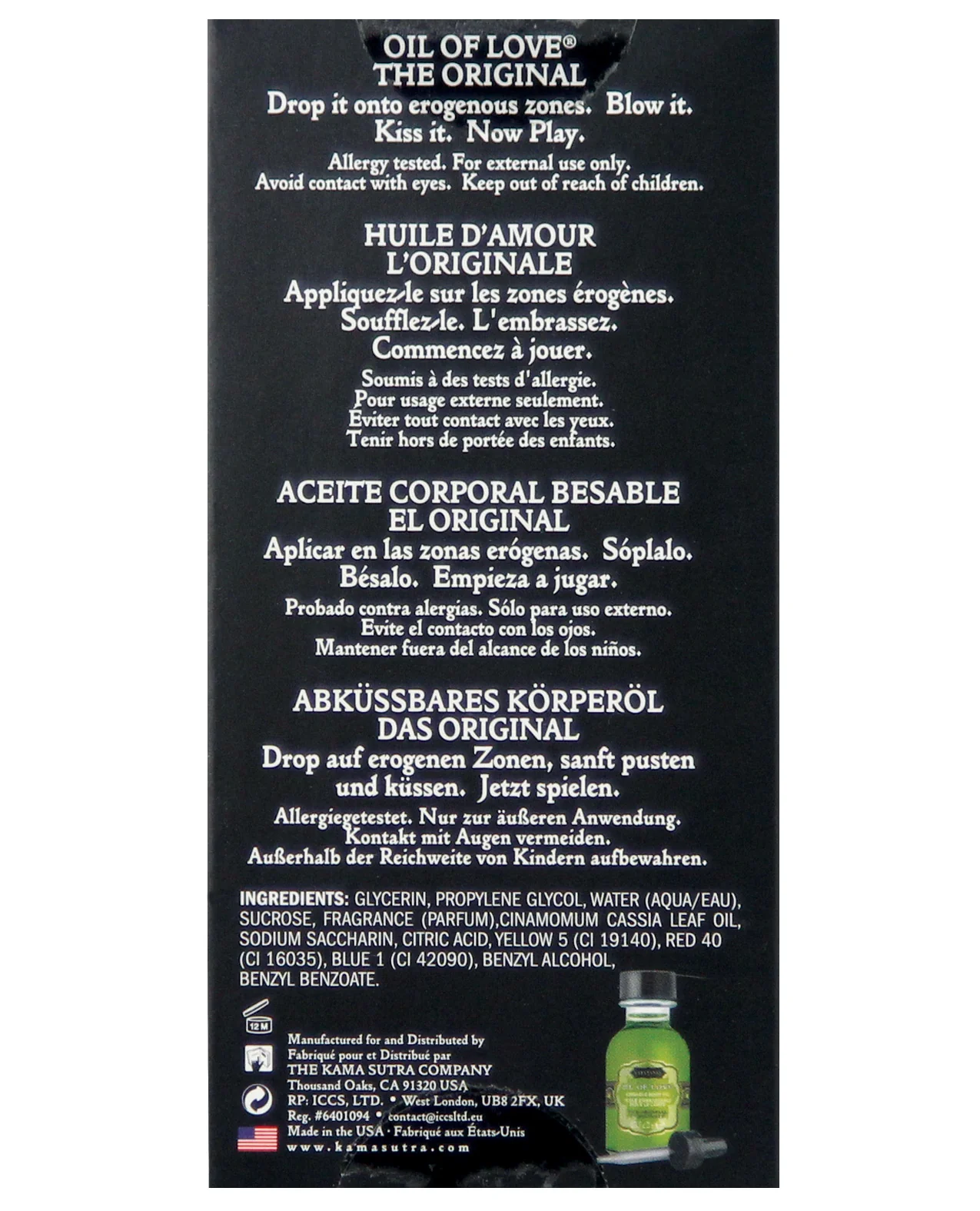Kama Sutra Oil of Love - .75 oz Original - Image 3