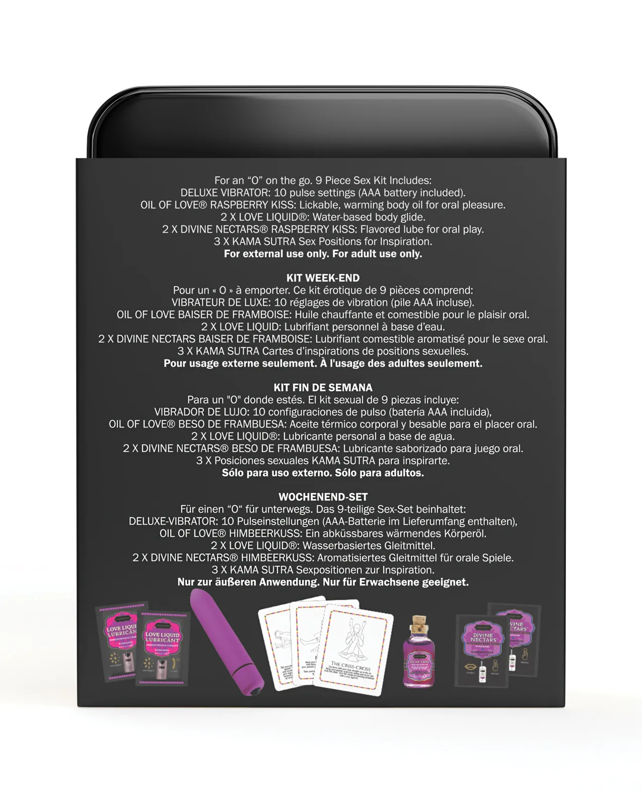 Kama Sutra Weekender VIBE Kit - Raspberry Dreams - Image 3