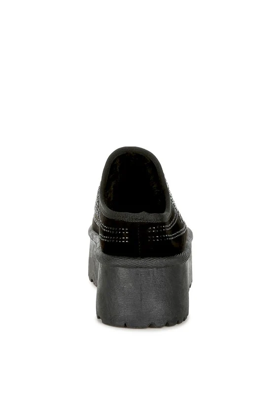 Kickles Rhinestones Embellished Classic Platform - Image 8