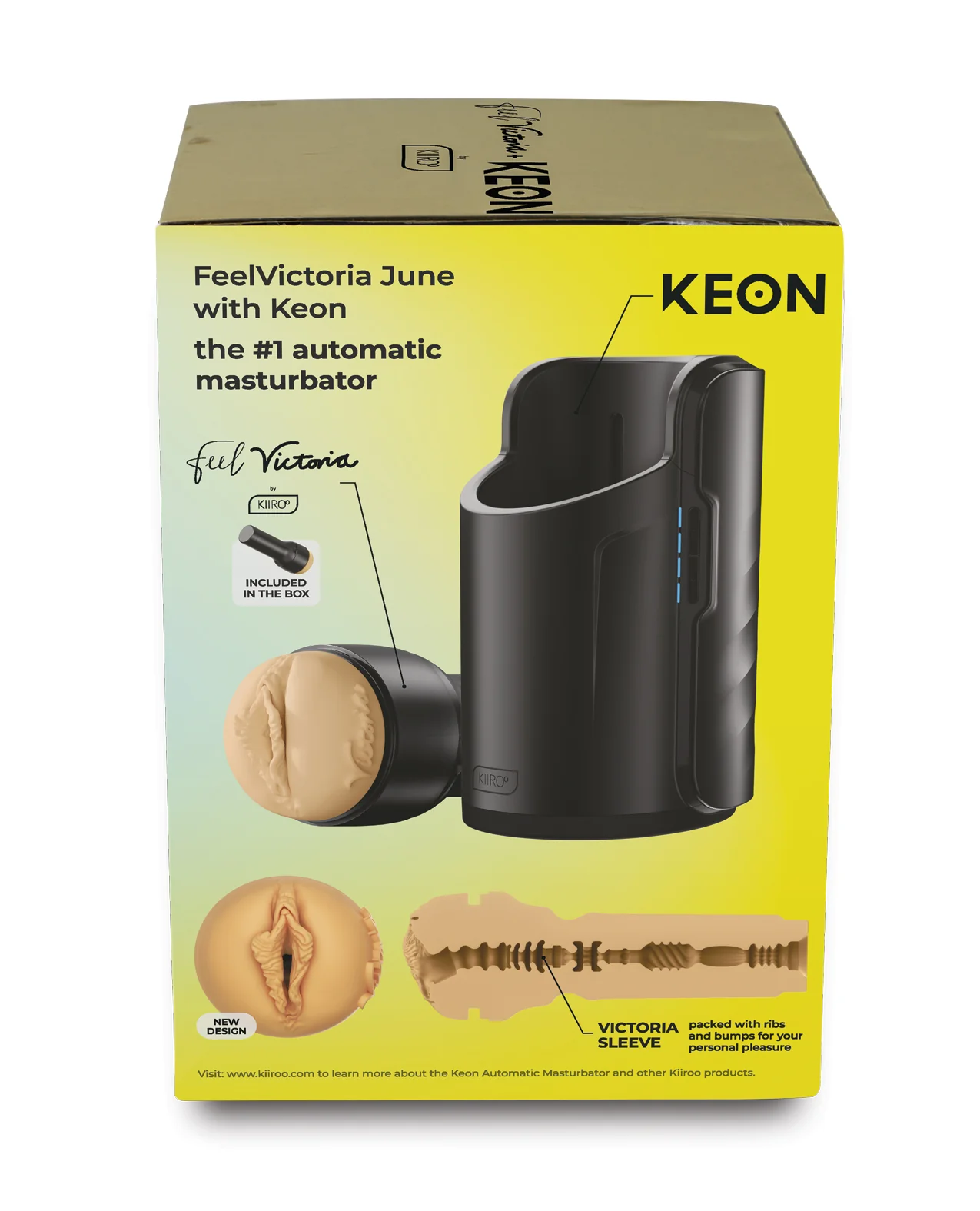 Kiiroo Keon Feel Stars Collection Stroker Combo Set - Victoria June - Image 3